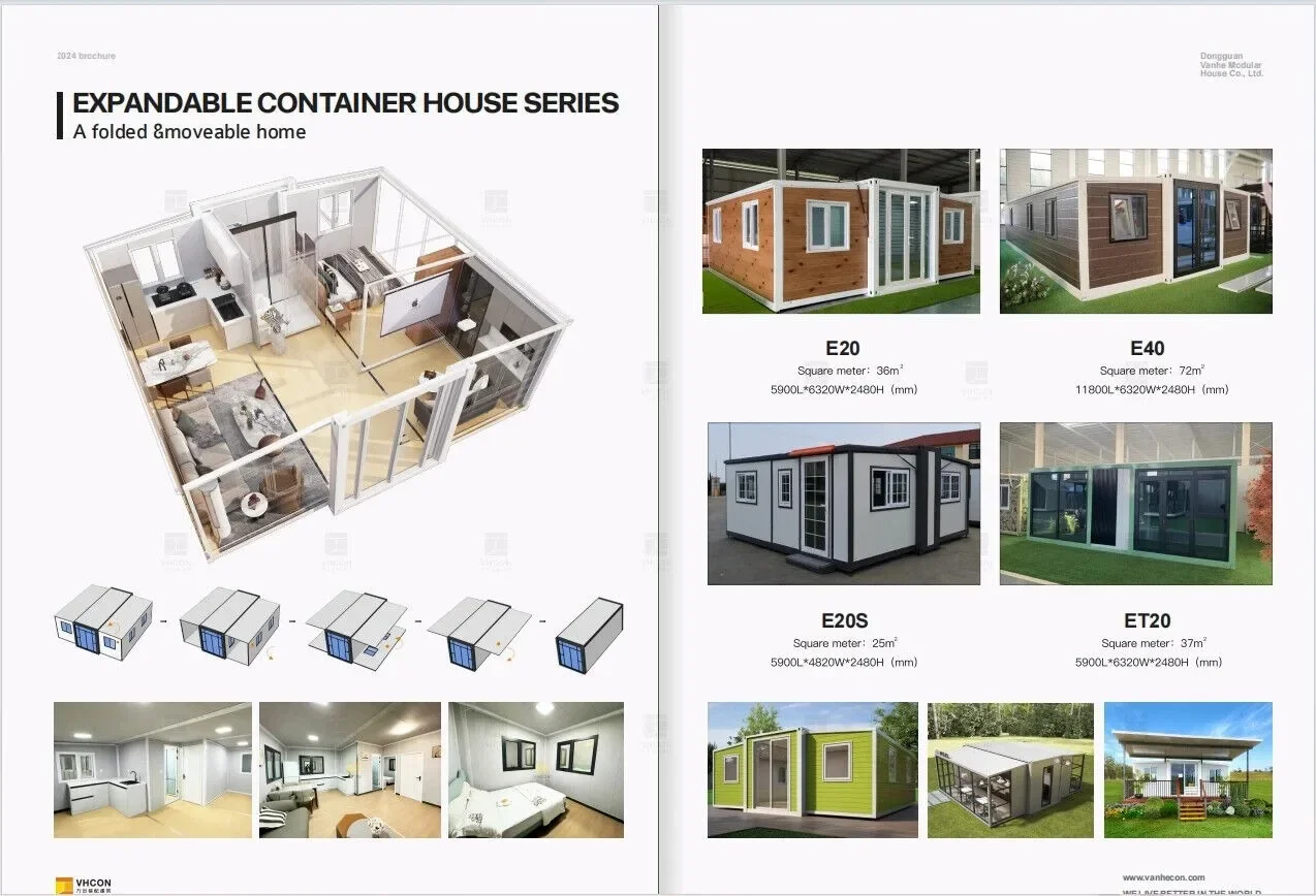 منازل حاويات قابلة للطي مسبقة  - مراجعة Sustainable Living Home وسعره