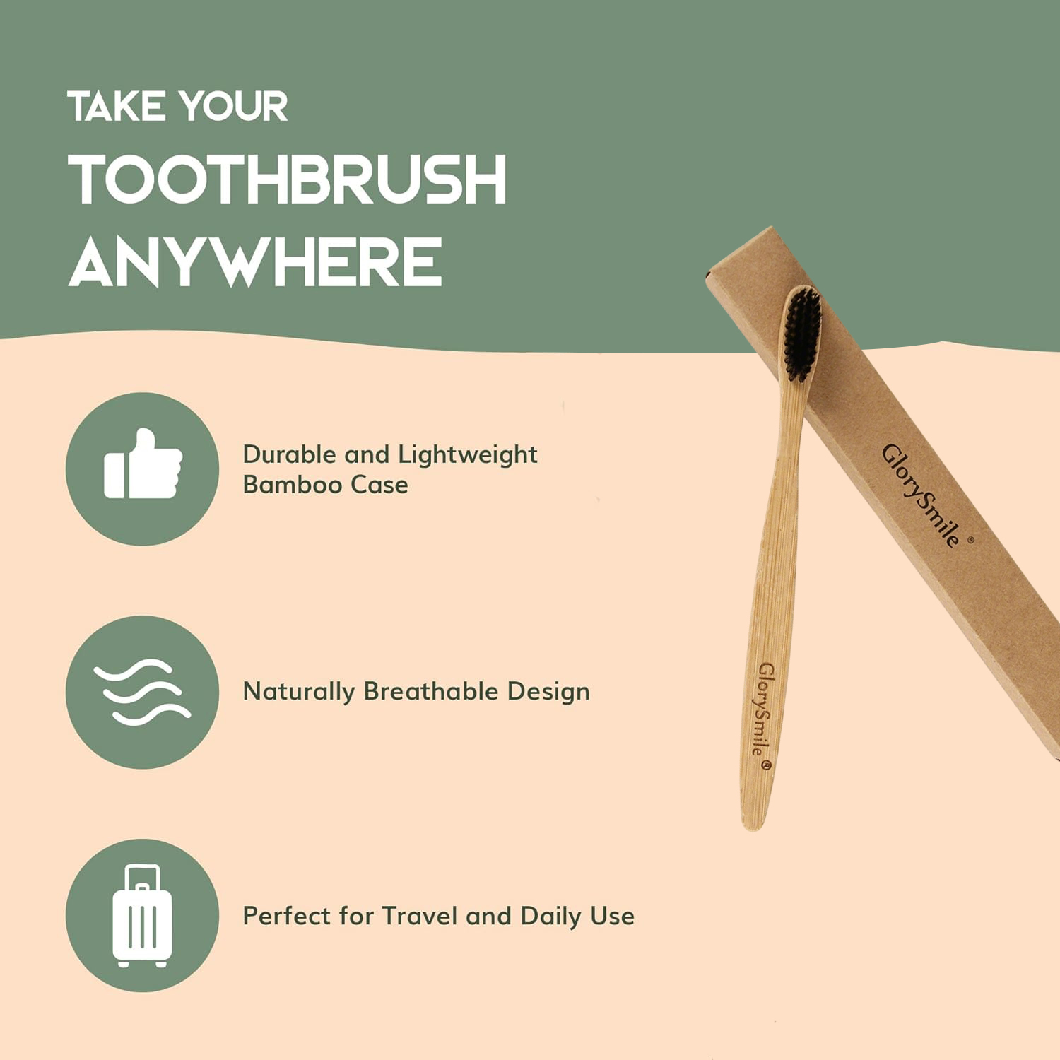 فرشاة أسنان من الخيزران للبالغ - مراجعة Bamboo Toothbrush Set وسعره